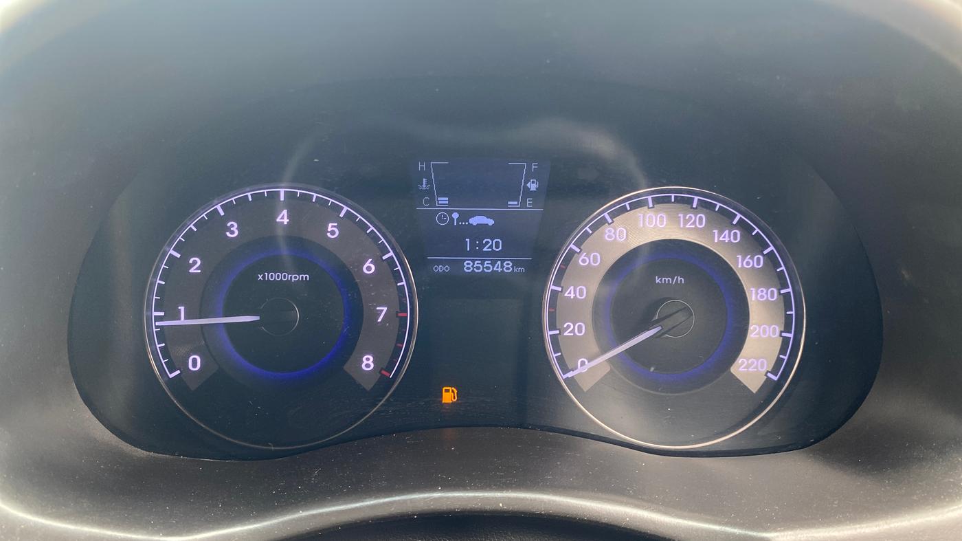 2013 Hyundai Verna FLUIDIC 1.6 VTVT SX, Petrol, Manual, 85,547 km, Odometer Image