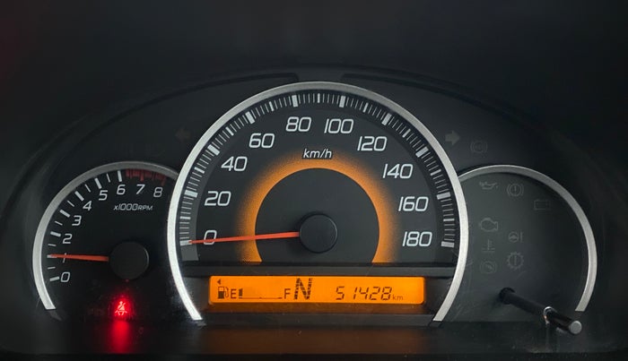 2016 Maruti Wagon R 1.0 VXI AMT, Petrol, Automatic, 51,428 km, Odometer Image