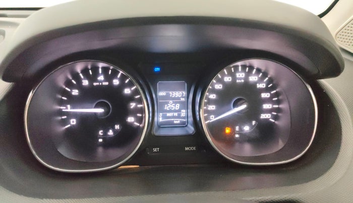 2018 Tata Tiago XZ PETROL, Petrol, Manual, 73,906 km, Odometer Image