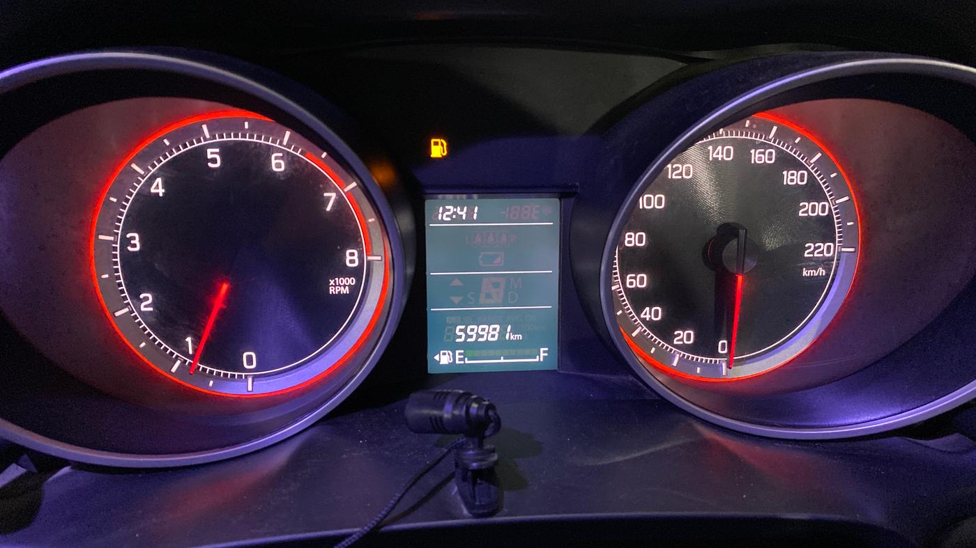 2021 Maruti Swift VXI, Petrol, Manual, 59,978 km, Odometer Image
