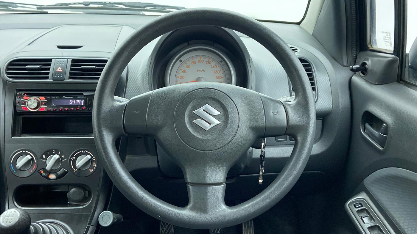 2010 Maruti Ritz LXI, Petrol, Manual, 78,158 km, Steering Wheel Close Up