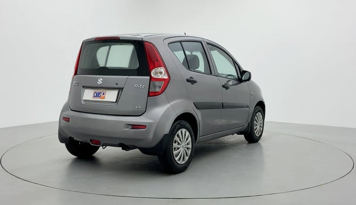 2010 Maruti Ritz LXI, Petrol, Manual, 78,158 km, Right Back Diagonal