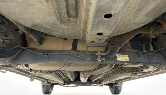 2010 Maruti Ritz LXI, Petrol, Manual, 78,158 km, Rear Underbody