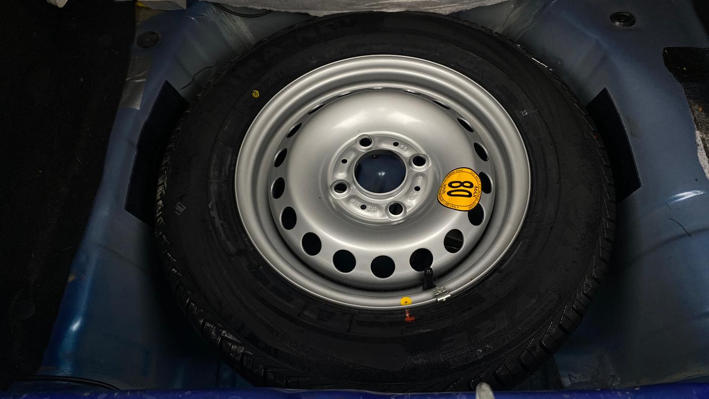 2024 Tata Tiago XZA PLUS PETROL, Petrol, Automatic, 27,542 km, Spare Tyre