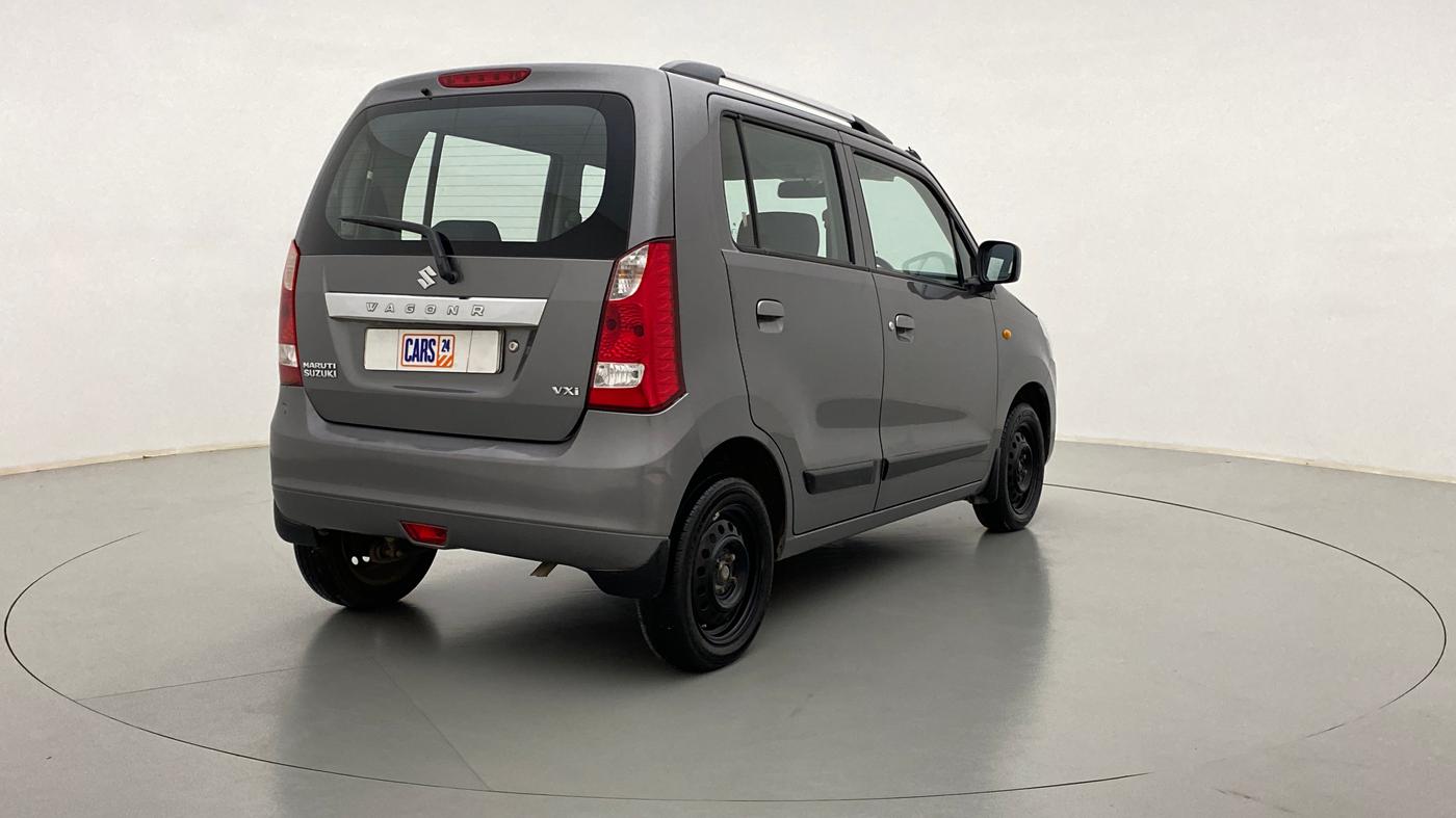 2010 Maruti Wagon R 1.0 VXI, Petrol, Manual, 42,000 km, Right Back Diagonal