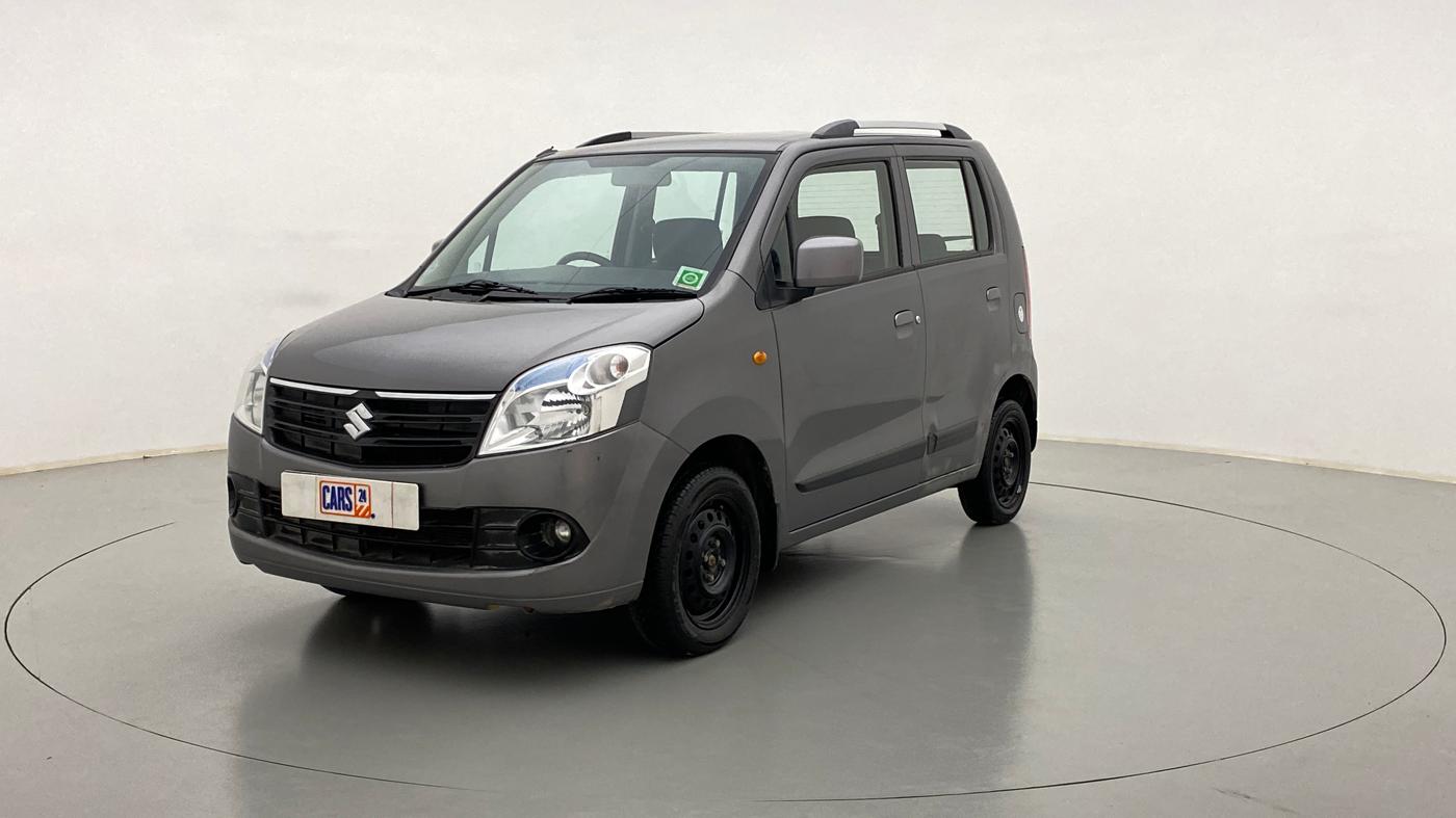 2010 Maruti Wagon R 1.0 VXI, Petrol, Manual, 42,000 km, Left Front Diagonal