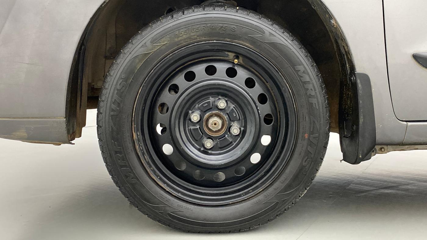 2010 Maruti Wagon R 1.0 VXI, Petrol, Manual, 42,000 km, Left Front Wheel