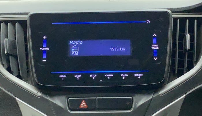 2019 Maruti Baleno DELTA PETROL 1.2, CNG, Manual, 76,685 km, Infotainment System