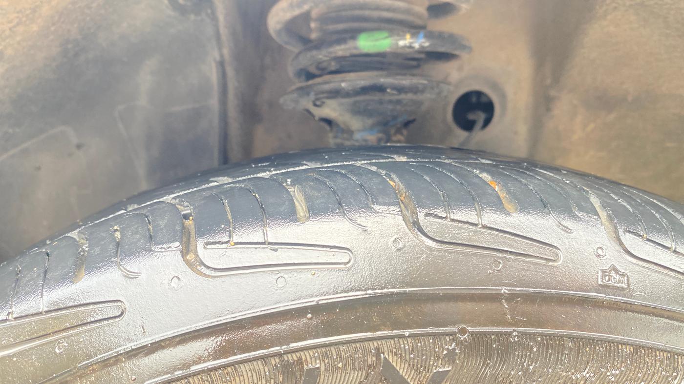 2020 Maruti New Wagon-R ZXI 1.2 AMT, Petrol, Automatic, 52,267 km, Left Front Tyre Tread