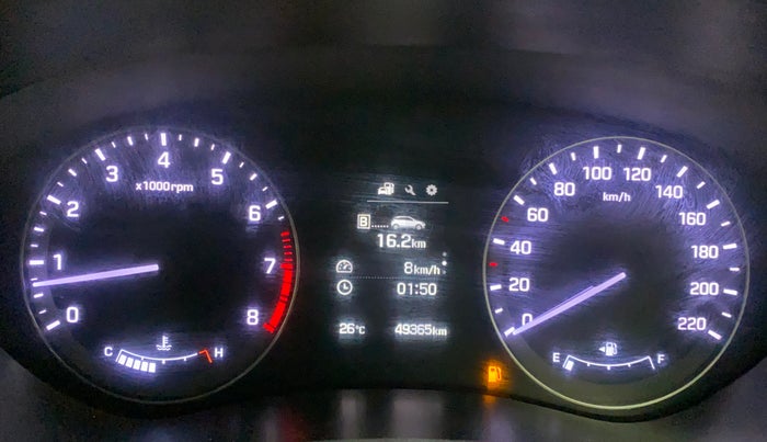 2016 Hyundai Elite i20 ASTA 1.2, Petrol, Manual, 49,365 km, Odometer Image