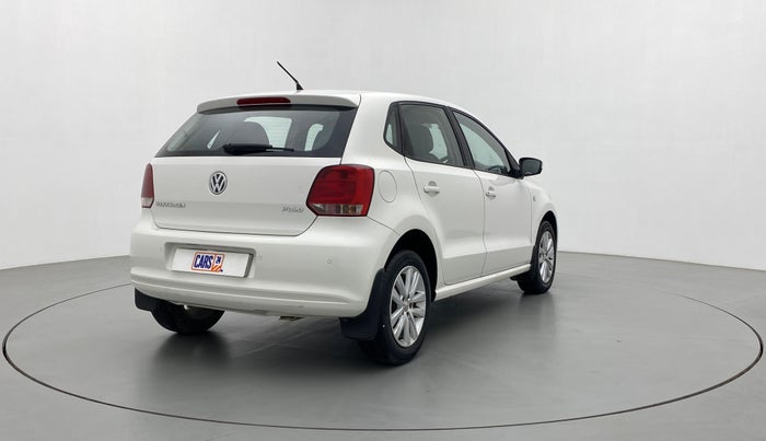 2014 Volkswagen Polo HIGHLINE1.2L, Petrol, Manual, 95,764 km, Right Back Diagonal