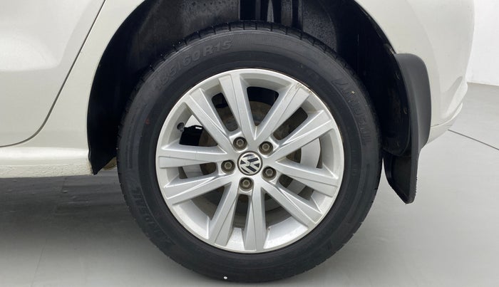 2014 Volkswagen Polo HIGHLINE1.2L, Petrol, Manual, 95,764 km, Left Rear Wheel