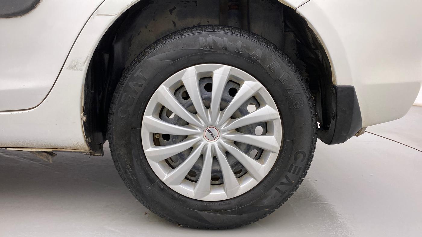 2017 Maruti Swift Dzire VXI (O), Petrol, Manual, 95,286 km, Left Rear Wheel
