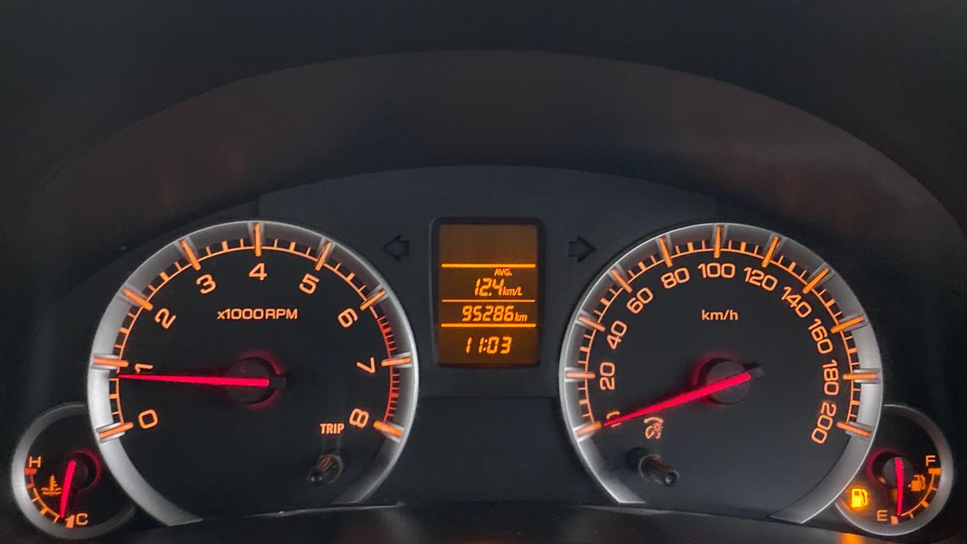2017 Maruti Swift Dzire VXI (O), Petrol, Manual, 95,286 km, Odometer Image