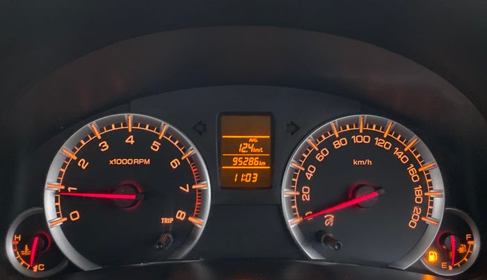 2017 Maruti Swift Dzire VXI (O), Petrol, Manual, 95,286 km, Odometer Image