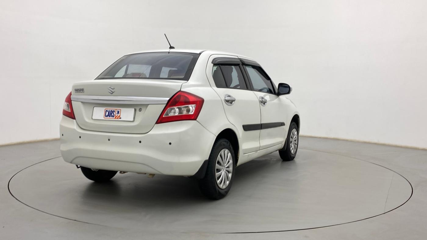 2017 Maruti Swift Dzire VXI (O), Petrol, Manual, 95,286 km, Right Back Diagonal