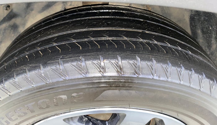 2023 Tata Safari XZ PLUS 2.0L RED DARK EDITION 6 STR MT, Diesel, Manual, 53,078 km, Left Front Tyre Tread