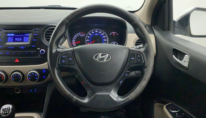 2015 Hyundai Grand i10 ASTA 1.2 KAPPA VTVT, Petrol, Manual, 60,162 km, Steering Wheel Close Up