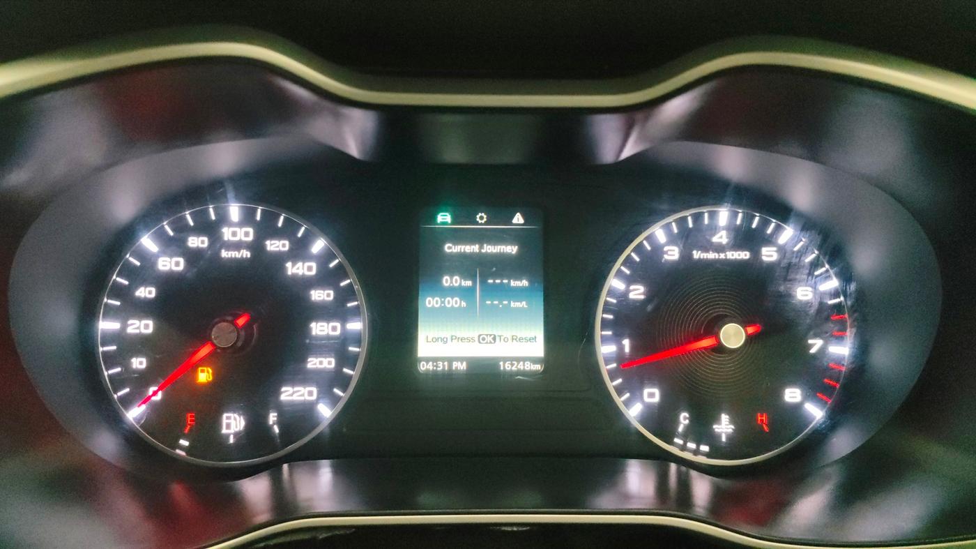 2023 MG ASTOR SUPER 1.5 MT, Petrol, Manual, 16,248 km, Odometer Image