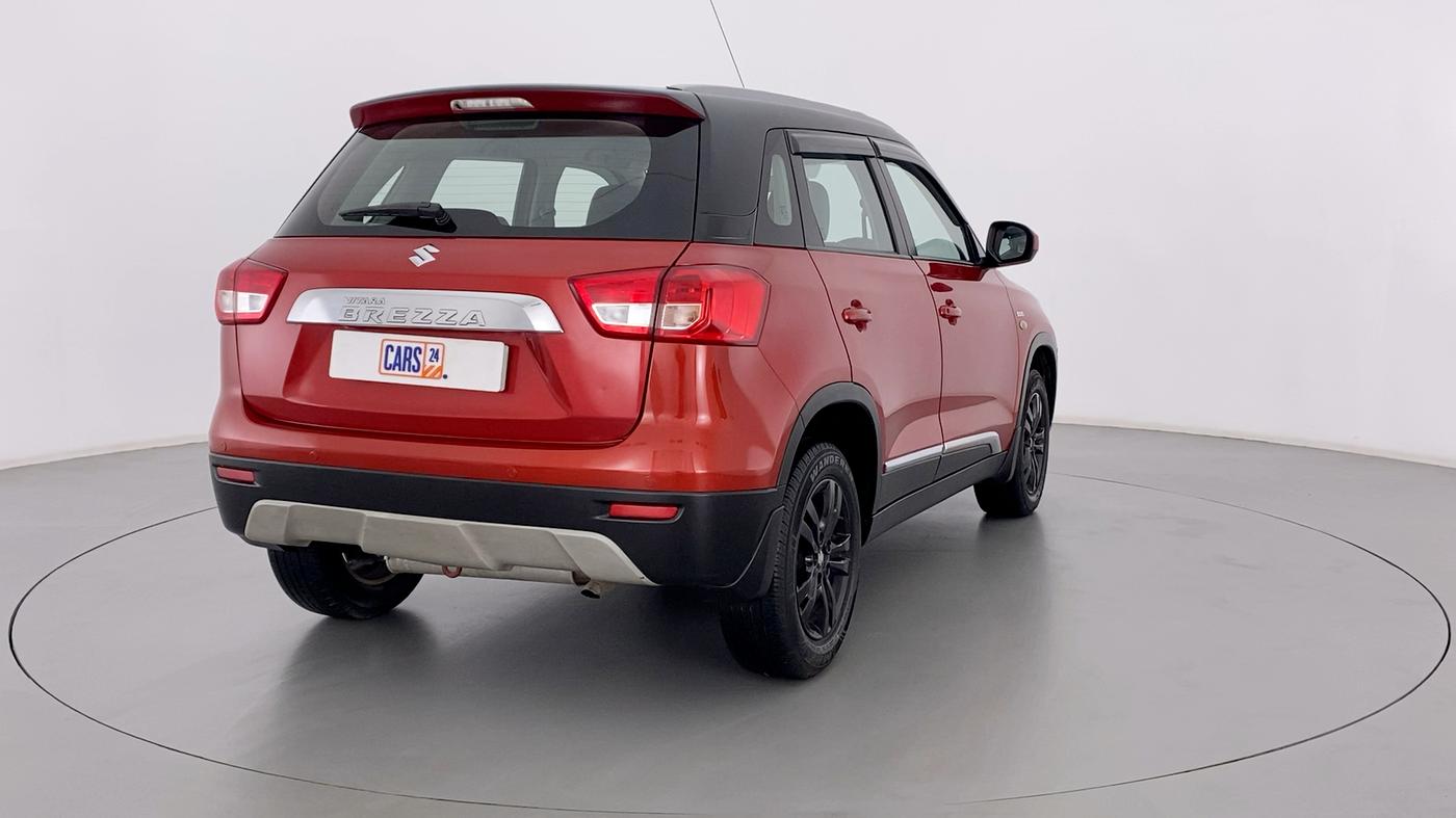 2019 Maruti Vitara Brezza ZDI AMT, Diesel, Automatic, 69,964 km, Right Back Diagonal