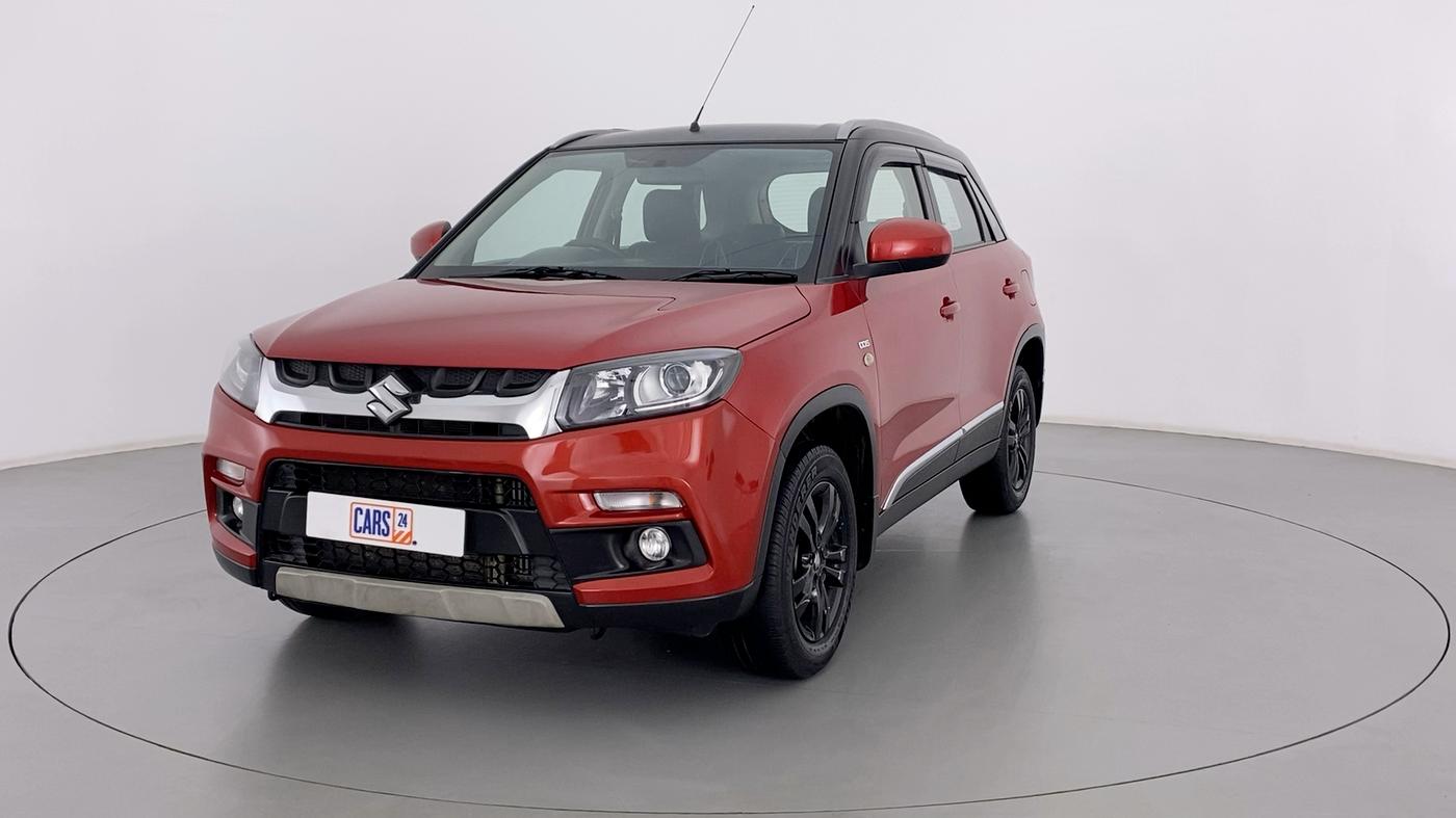 2019 Maruti Vitara Brezza ZDI AMT, Diesel, Automatic, 69,964 km, Left Front Diagonal