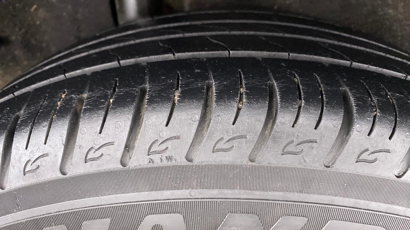 2019 Maruti Vitara Brezza ZDI AMT, Diesel, Automatic, 69,964 km, Right Rear Tyre Tread