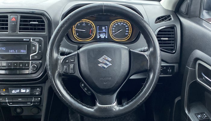 2019 Maruti Vitara Brezza ZDI AMT, Diesel, Automatic, 69,964 km, Steering Wheel Close Up