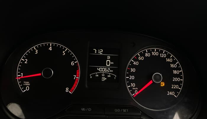 2016 Volkswagen Ameo HIGHLINE1.2L, Petrol, Manual, 40,059 km, Odometer Image
