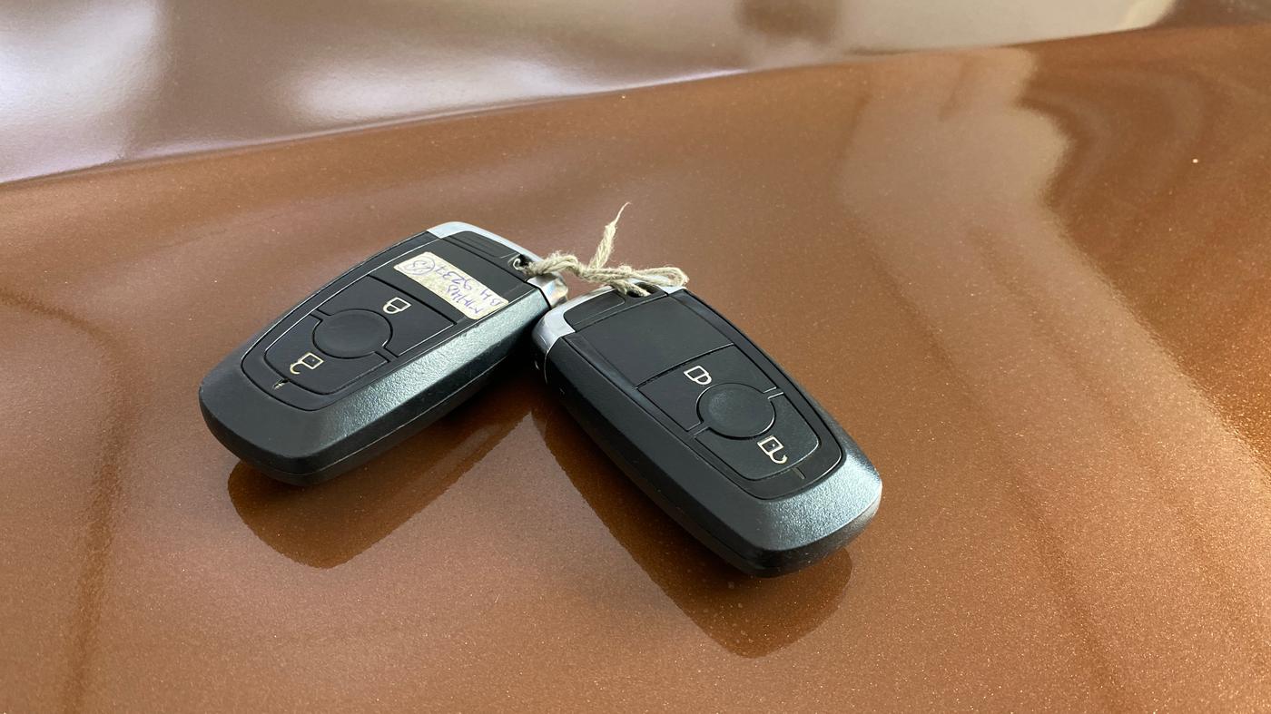 2019 Ford Ecosport TITANIUM 1.5L DIESEL, Diesel, Manual, 1,09,199 km, Key Close Up