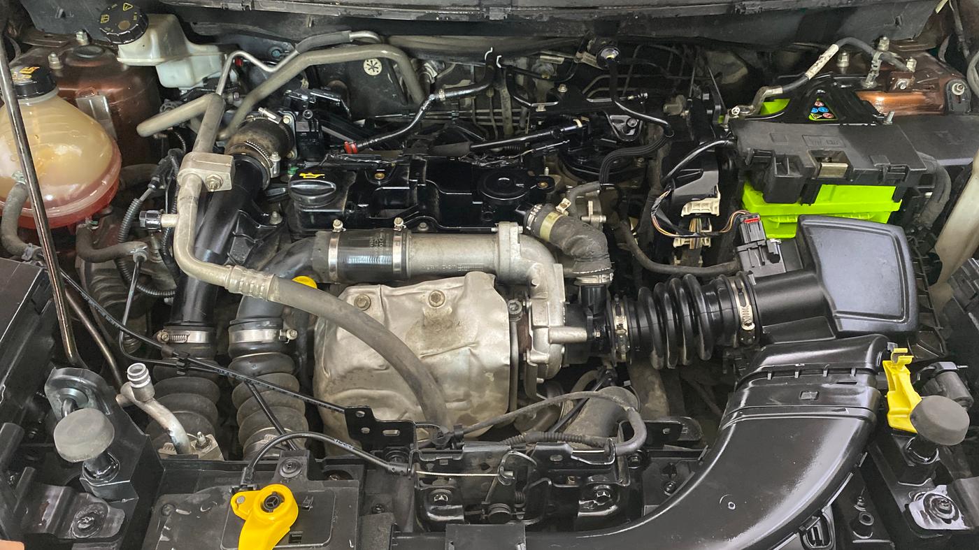 2019 Ford Ecosport TITANIUM 1.5L DIESEL, Diesel, Manual, 1,09,199 km, Engine View