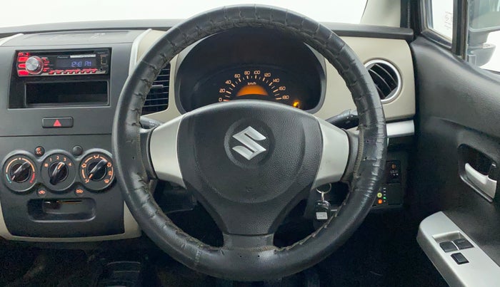 2015 Maruti Wagon R 1.0 LXI CNG, CNG, Manual, 27,670 km, Steering Wheel Close Up