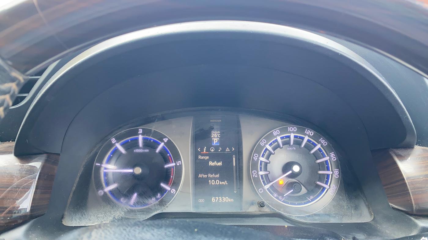 2017 Toyota Innova Crysta 2.8 ZX AT 7 STR, Diesel, Automatic, 69,561 km, Odometer Image
