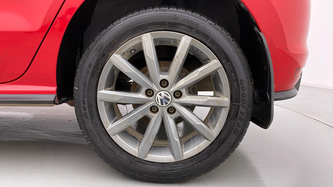 2020 Volkswagen Polo HIGHLINE PLUS 1.0 TSI MT, Petrol, Manual, 18,681 km, Left Rear Wheel