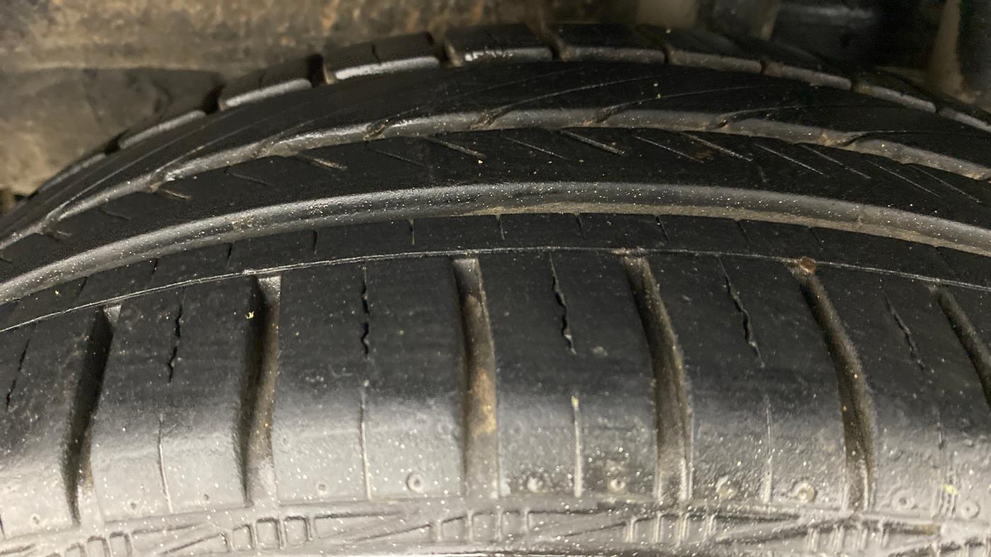 2018 Toyota YARIS J MT, Petrol, Manual, 24,724 km, Left Rear Tyre Tread