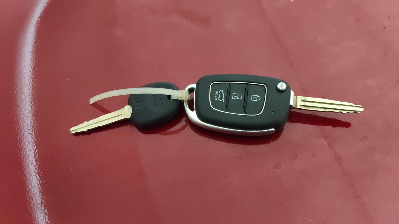 2022 Hyundai NEW I20 MAGNA 1.2 MT, Petrol, Manual, 80,688 km, Key Close Up
