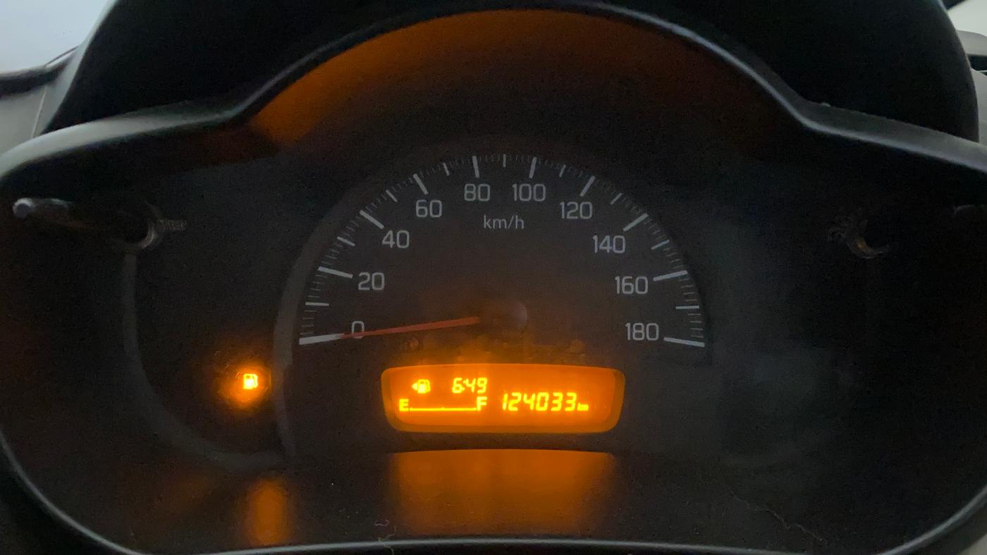 2015 Maruti Celerio VXI, Petrol, Manual, 1,23,438 km, Odometer Image