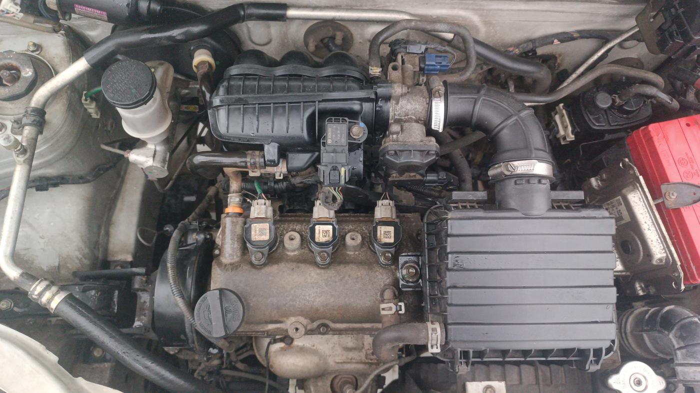 2017 Maruti Alto 800 LXI O, Petrol, Manual, 38,572 km, Engine View