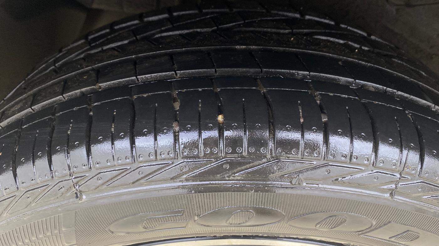 2023 Tata NEXON XZA PLUS PETROL, Petrol, Automatic, 36,172 km, Right Rear Tyre Tread
