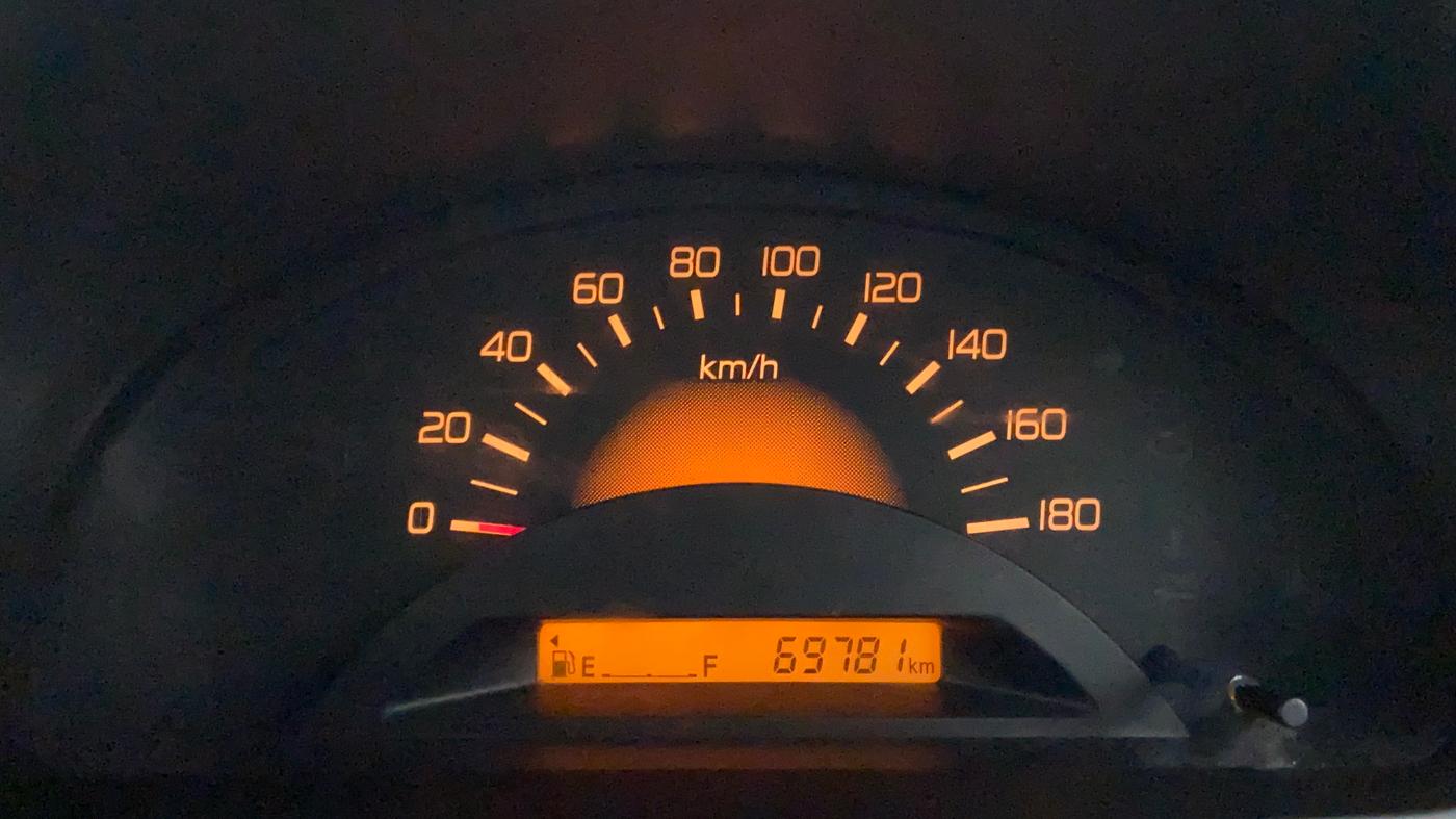 2018 Maruti Wagon R 1.0 LXI CNG, CNG, Manual, 69,967 km, Odometer Image