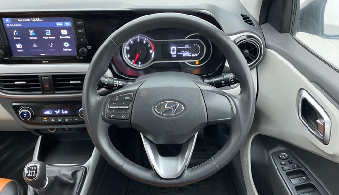 2021 Hyundai GRAND I10 NIOS ASTA 1.2 KAPPA VTVT, Petrol, Manual, 38,939 km, Steering Wheel Close Up