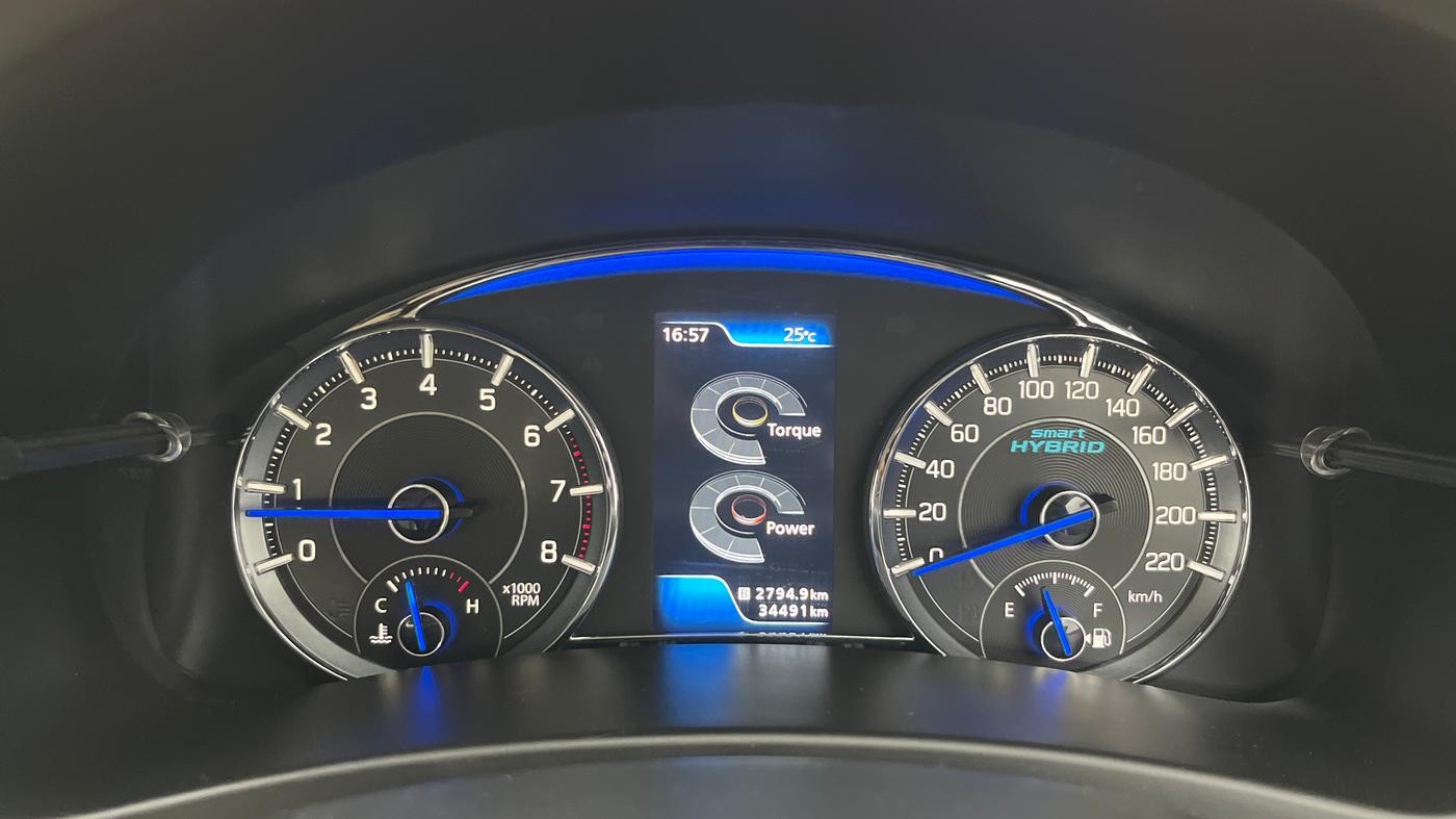 2020 Maruti Ciaz ALPHA 1.5 SHVS PETROL, Petrol, Manual, 34,489 km, Odometer Image