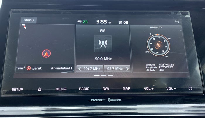2022 KIA SELTOS HTX PLUS 1.5 DIESEL, Diesel, Manual, 83,816 km, Infotainment System