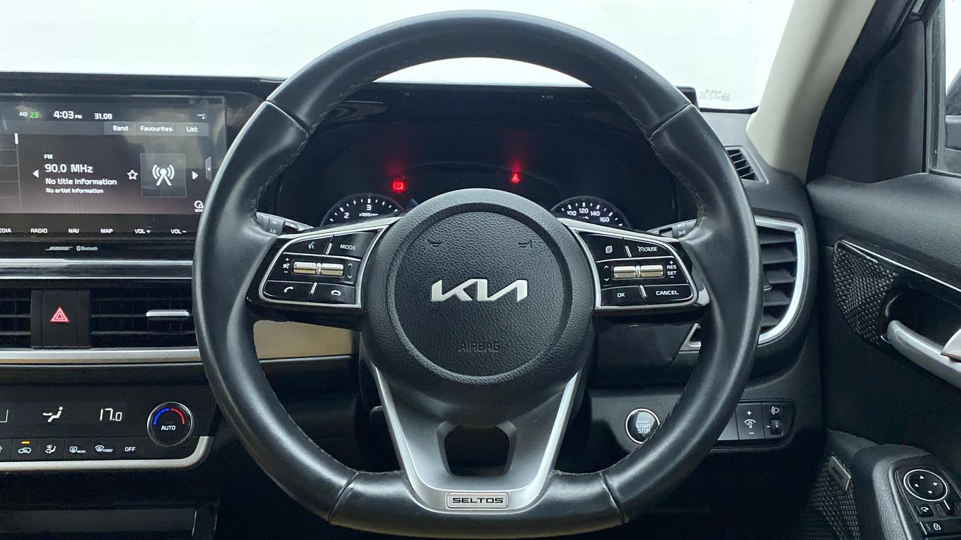 2022 KIA SELTOS HTX PLUS 1.5 DIESEL, Diesel, Manual, 83,816 km, Steering Wheel Close Up