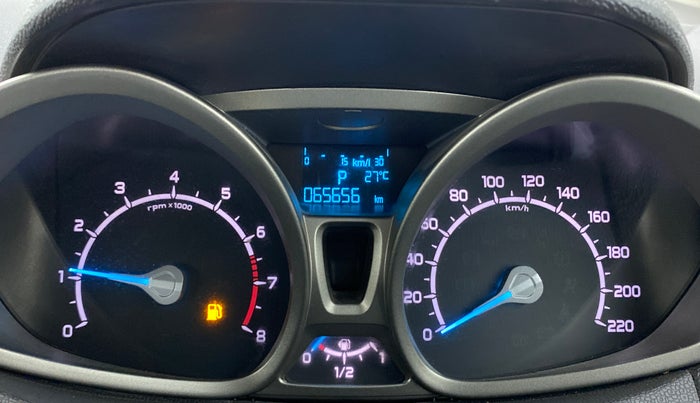 2016 Ford Ecosport 1.5 TITANIUM TI VCT AT, Petrol, Automatic, 65,723 km, Odometer Image