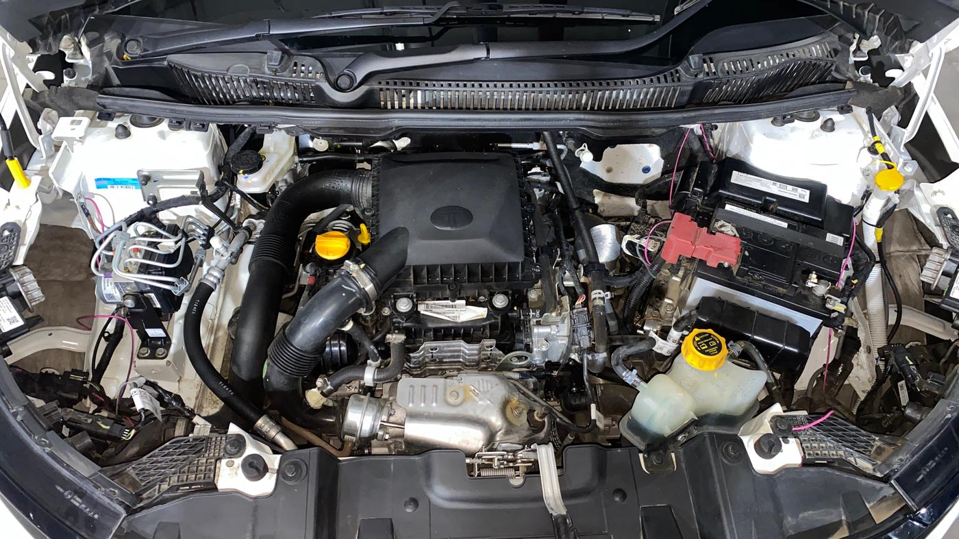 2025 Tata NEXON CREATIVE + SUNROOF 1.2 PETROL, Petrol, Manual, 8,414 km, Engine View