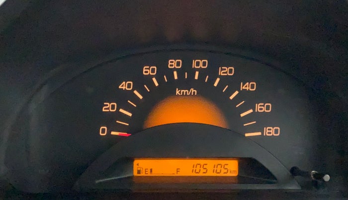 2014 Maruti Wagon R 1.0 LXI CNG, CNG, Manual, 1,05,185 km, Odometer Image