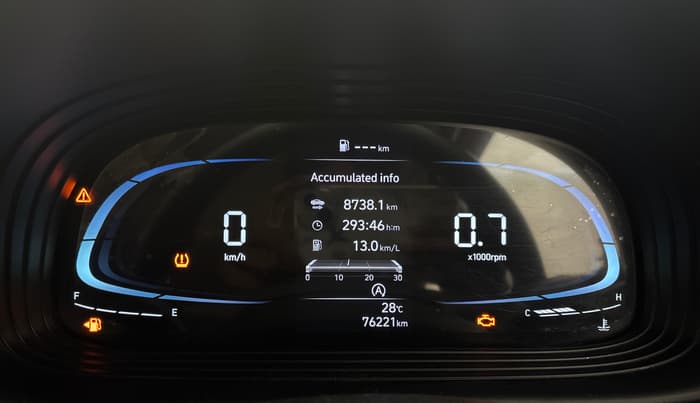 2023 Hyundai VENUE SX 1.2 PETROL, Petrol, Manual, 76,179 km, Odometer Image