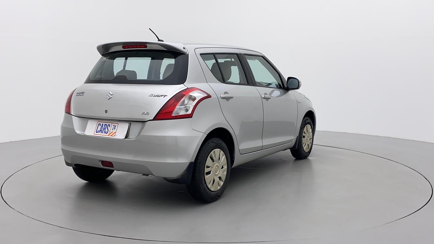 2013 Maruti Swift VXI, Petrol, Manual, 35,748 km, Right Back Diagonal