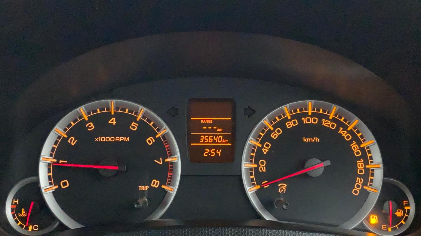 2013 Maruti Swift VXI, Petrol, Manual, 35,748 km, Odometer Image