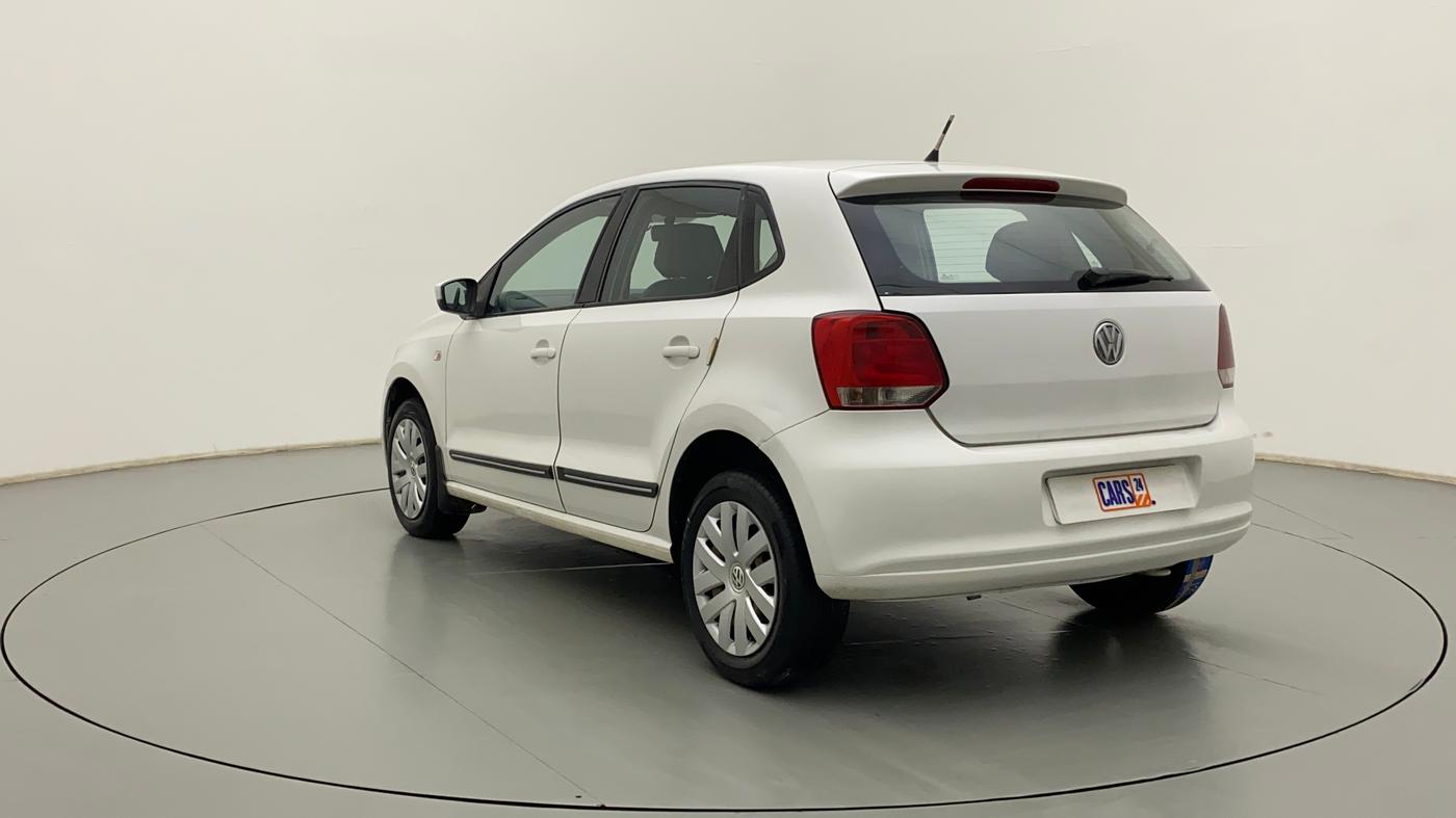 2013 Volkswagen Polo COMFORTLINE 1.2L PETROL, Petrol, Manual, 1,19,316 km, Left Back Diagonal